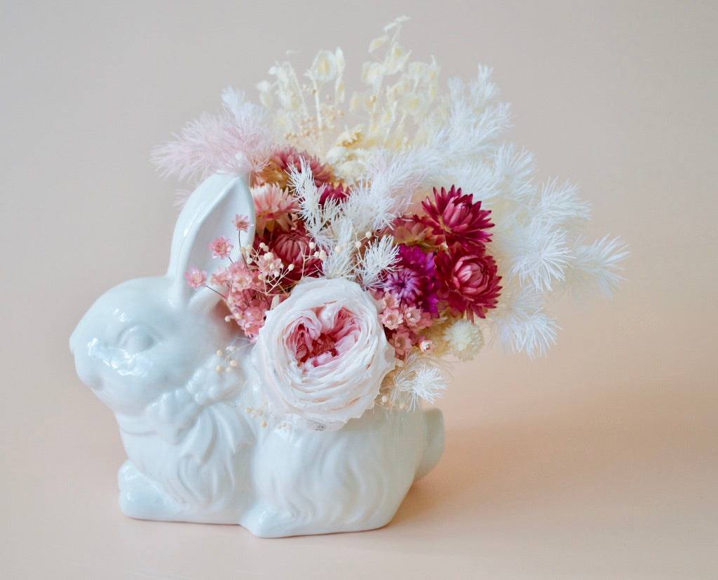 Vase/Planter | Porcelain Rabbit