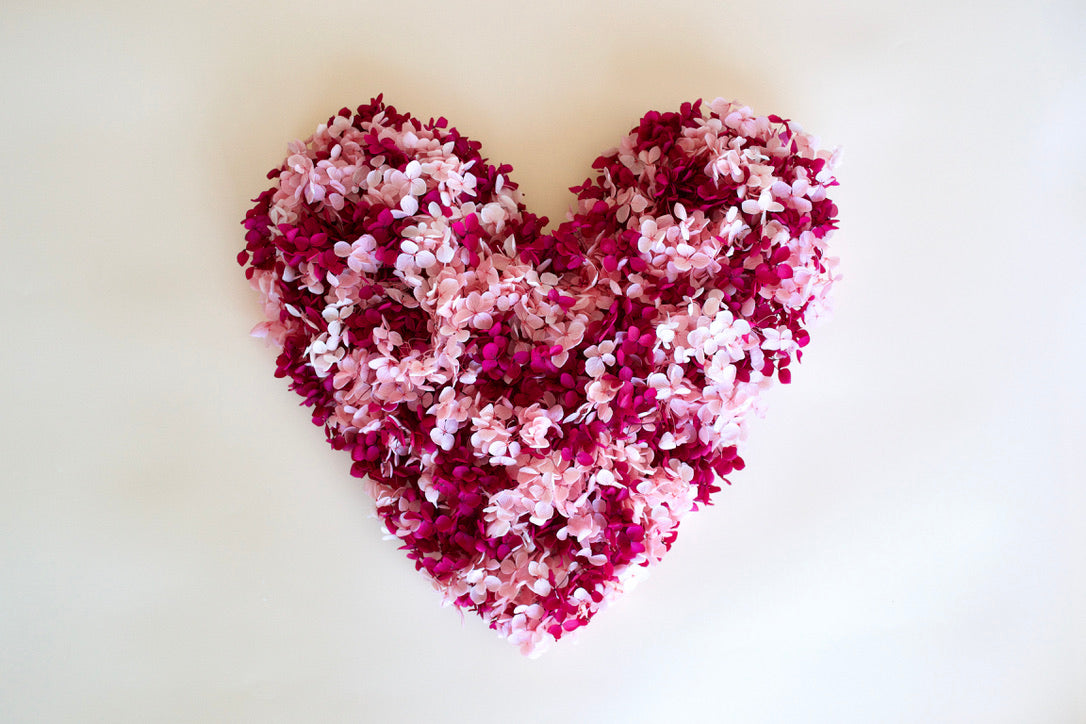 Love Heart | Dried Floral Wall Decoration