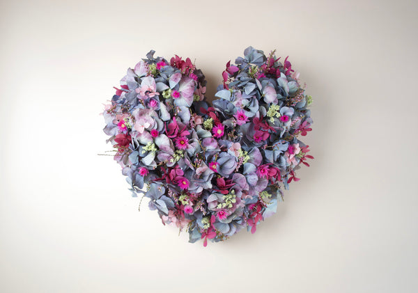 Heart of Love | Dried Floral Wall Decoration